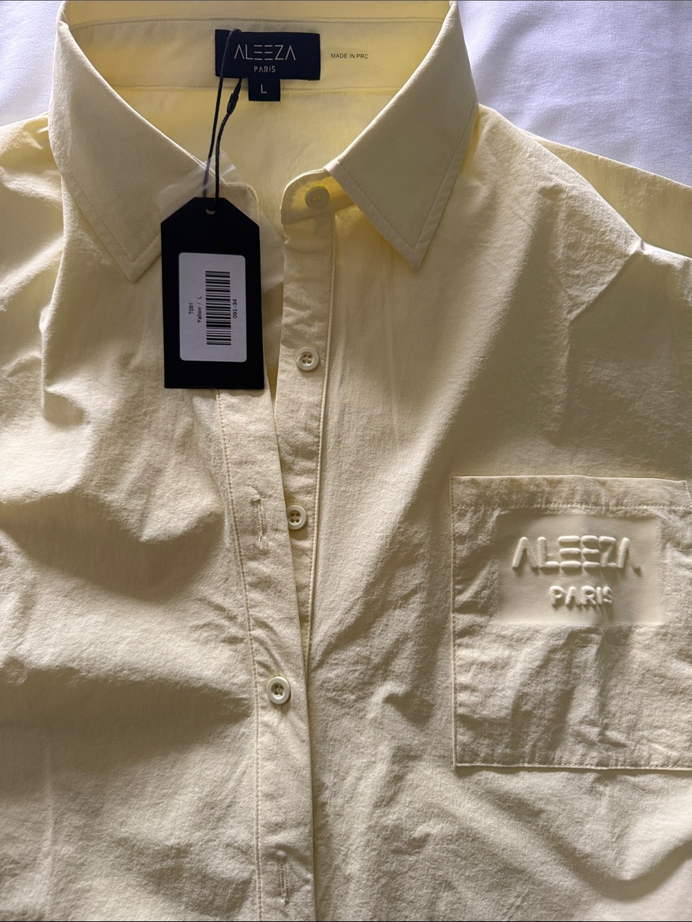 Aleeza Paris L Urban Women’s beautiful Button-Up Shirt NWT - Picture 6 of 8